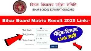 Bihar Board Matric Result 2025 Download (लिंक जारी): बिहार बोर्ड 10वीं रिजल्ट, जल्द घोषित @boardbihar.com